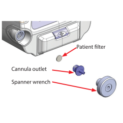 Filtro de cánula para Zen-O y Zen-O Lite - GCE | Quantum Spain