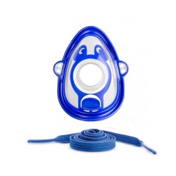 Mascarilla infantil para nebulizador y banda elástica | Quantum Spain