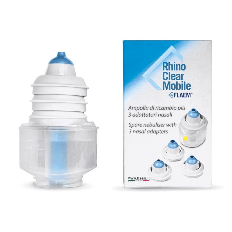 Kit de repuesto para limpiador nasal Rhino Clear Mobile Kit de repuesto para limpiador nasal Rhino Clear Mobile
