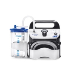 Soporte universal para vaso de aspirador de secreciones