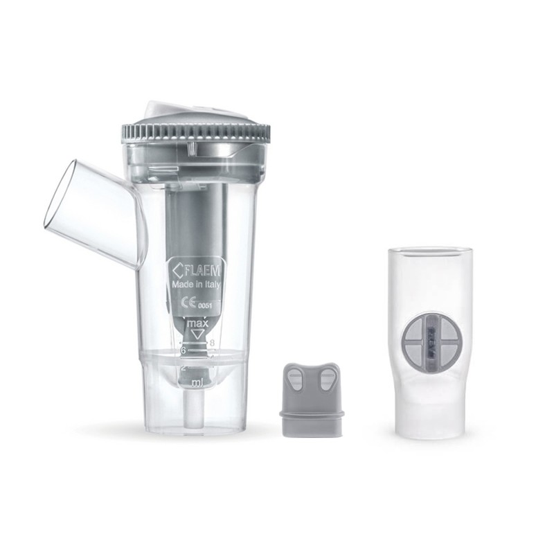 Kit Flaem: Nebulizador, boquilla y adaptador nasal | Quantum Spain Kit Flaem: Nebulizador, boquilla y adaptador nasal | Quantum Spain