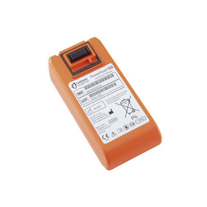 Batería IntelliSense para desfibrilador Powerheart G5 Cardiac Science Batería IntelliSense para desfibrilador Powerheart G5 Cardiac Science