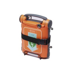 Soporte de pared con cinturón para desfibrilador Powerheart G5 Cardiac Science