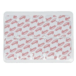 Electrodo desechable rectangular 21×35 mm con lengüeta tipo TAB (500 uds)