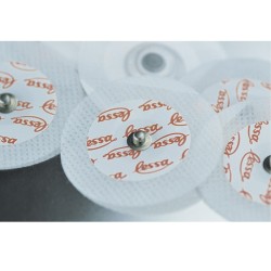 Electrodos desechables circulares de tela 50 mm para Holter caja
