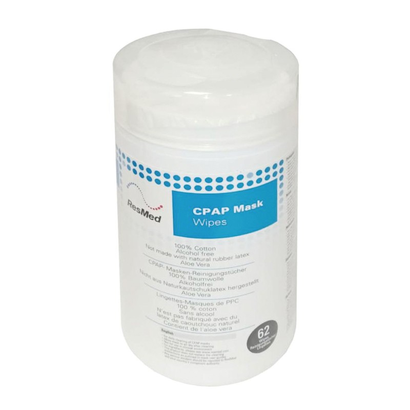 Toallitas desinfectantes para mascarillas y CPAP Toallitas desinfectantes para mascarillas y CPAP