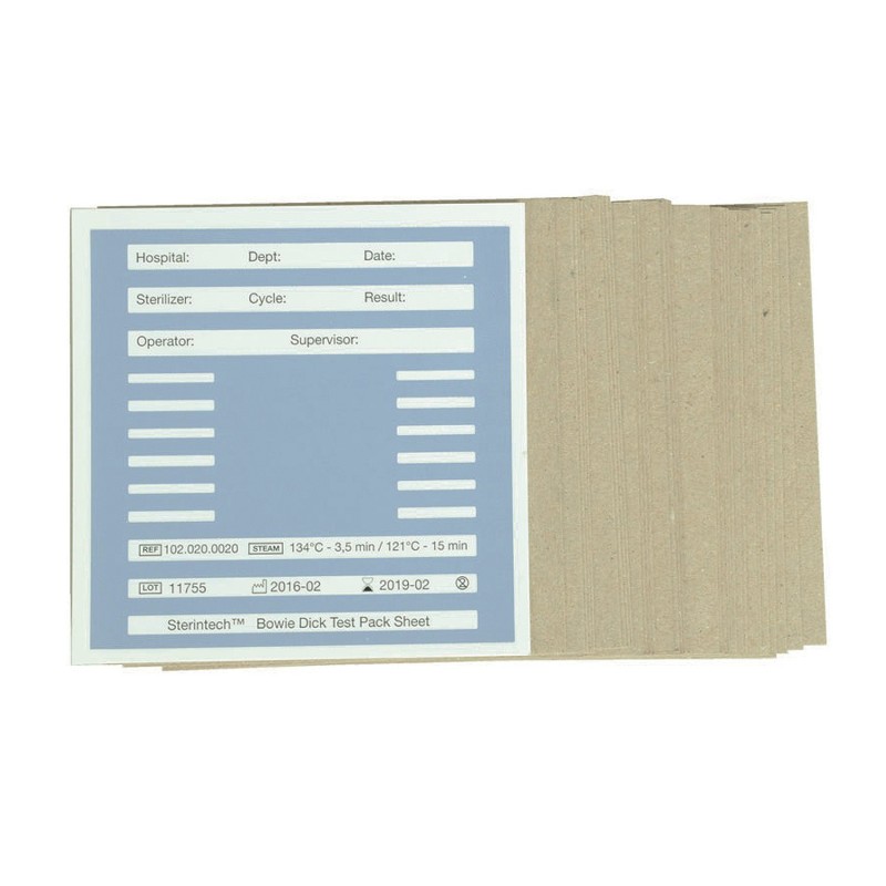Bowie Dick Test Pack (20 ud)
