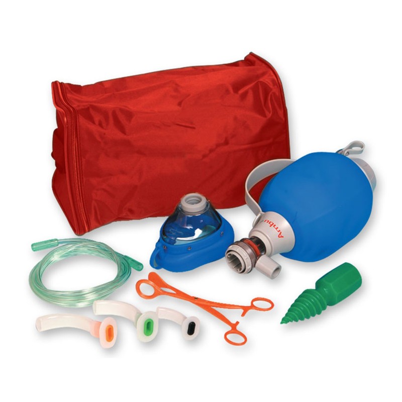 Kit resucitador reutilizable Ambu Mark IV Adulto con accesorios GIMA Kit resucitador reutilizable Ambu Mark IV Adulto con accesorios GIMA