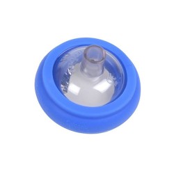 Mascarilla azul de silicona para resusucitador Ambu neonatal Nº0A