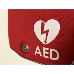 Bolsa de transporte para desfibrilador Rescue Sam visor LED