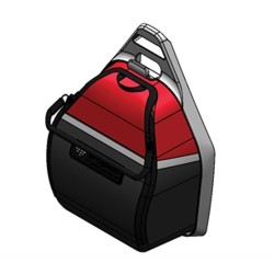 Bolsa de transporte para desfibrilador Rescue Life 9