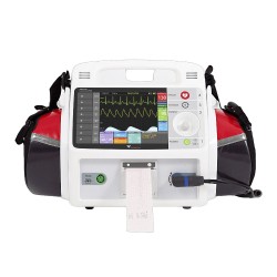 Desfibrilador Rescue Life 9 AED con control de temperatura (SpO2, NIBP y marcapasos opcional)