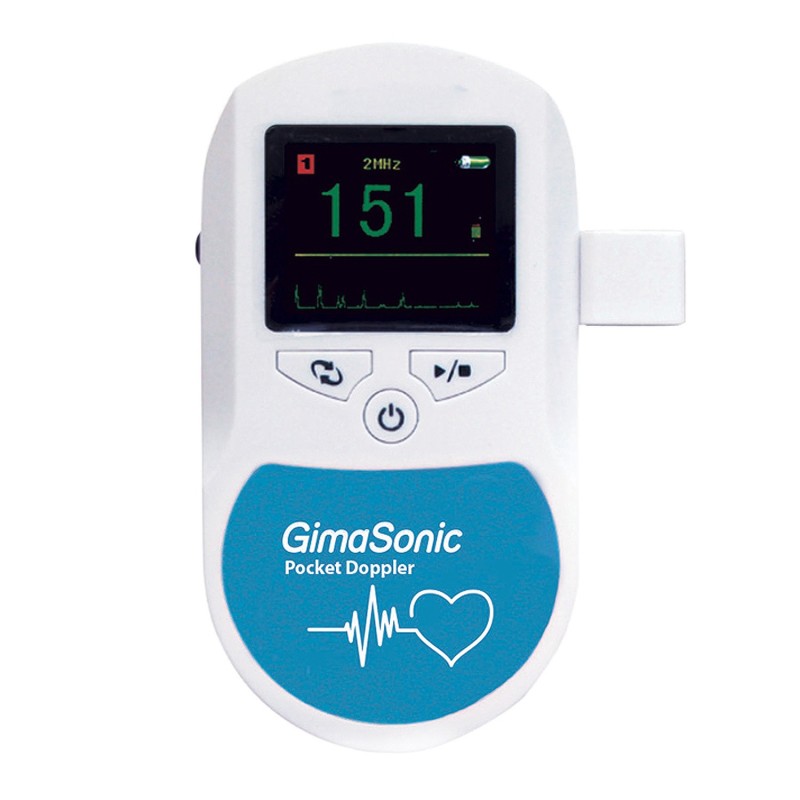 Doppler de bolsillo fetal y vascular Gimasonic