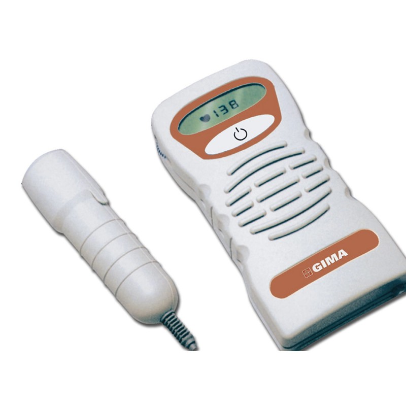 Doppler portátil fetal Gima D2003 con pantalla y sonda 2MHz Doppler portátil fetal Gima D2003 con pantalla y sonda 2MHz