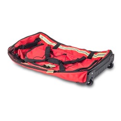 Bolsa plegable con ruedas para bomberos (EPI) Rojo Elite Bags