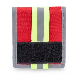 Organizador Keen's rojo para emergencias
