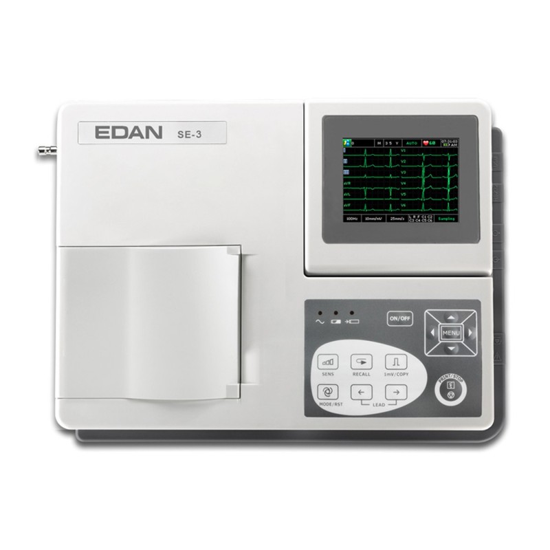 Electrocardiógrafo Portátil EDAN SE-3 Colour ECG | Quantum Spain Electrocardiógrafo Portátil EDAN SE-3 Colour ECG | Quantum Spain
