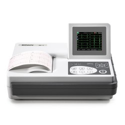 Electrocardiógrafo portátil Edan ECG SE-3C a color con impresora