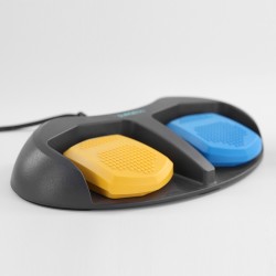 Pedal doble resistente al agua con cable de 5m para Led spa