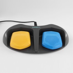Pedal doble resistente al agua con cable de 5m