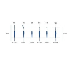 Electrodo 152 corto de 7 cm Led Spa para electrobisturí
