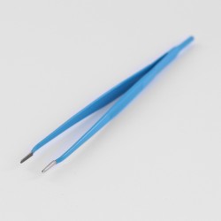 Pinza monopolar de 21 cm con punta de 2 mm Led Spa