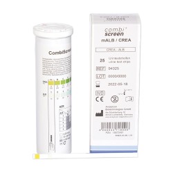 Combiscreen mALB/CREA prueba Microalbúmina y creatinina