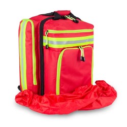 Mochila de primera intervención EMS rojo y fluor | Quantum Spain