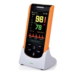 Pulsioxímetro OXY 110 con sonda SpO2 de adulto