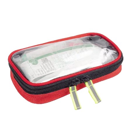 Compartimentos con código de colores internacional pequeños rojo