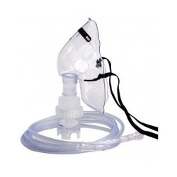 Mascarilla de oxígeno con nebulizador y tubo de 2m adulto