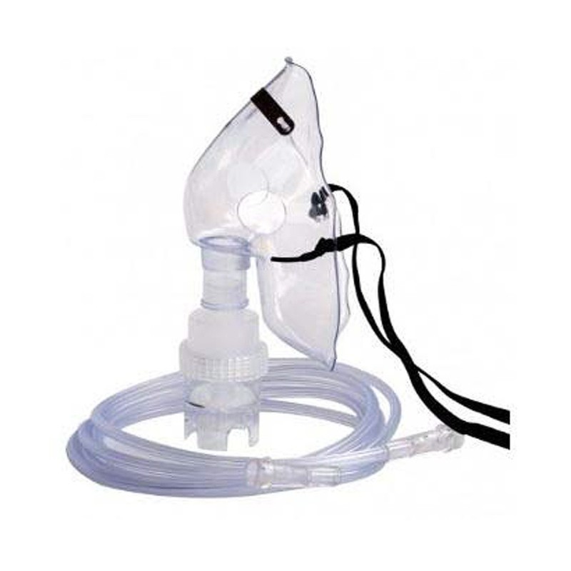Mascarilla de oxígeno con nebulizador y tubo de 2m adulto Mascarilla de oxígeno con nebulizador y tubo de 2m adulto