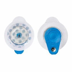 Electodos ECG Ambu BlueSensor L larga monitorización conector tipo botón/snap (500 uds)