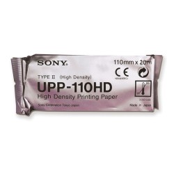 Papel ecográfico Sony UPP-110 HD blanco/negro alta densidad  caja 10 rollos