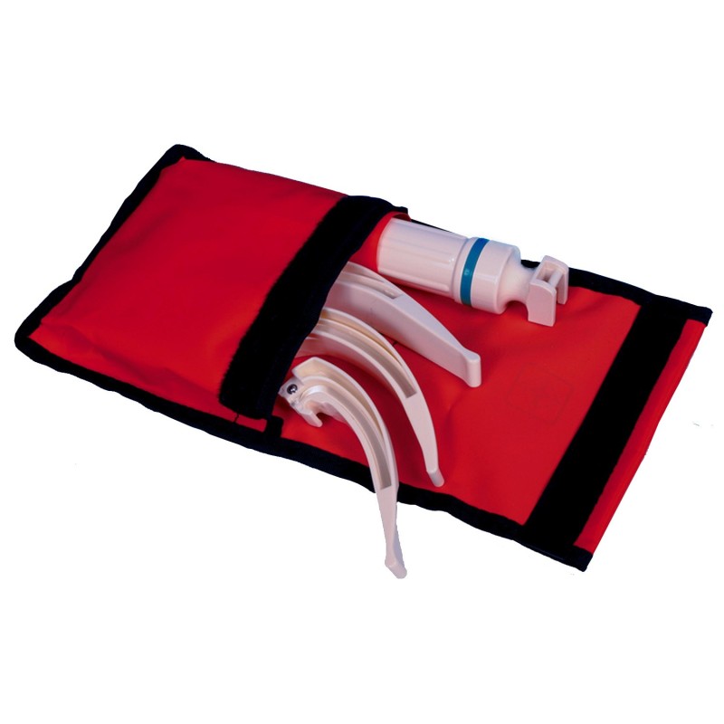 Bolsa set emergencias laringoscopio desechable F.O. Bolsa set emergencias laringoscopio desechable F.O.