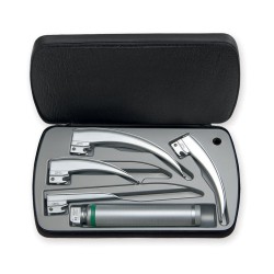 Set laringoscopio Heine Classic + LED 4 palas con mango de 2.5V maletín