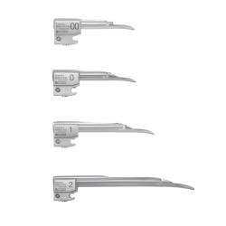 Pala Miller Nº00-2 F.O. para laringoscopio reutilizable Heine Classic+
