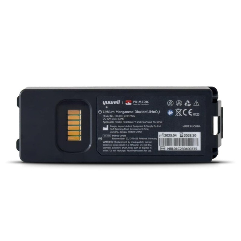 Batería para desfibriladores HeartSave Y/YA