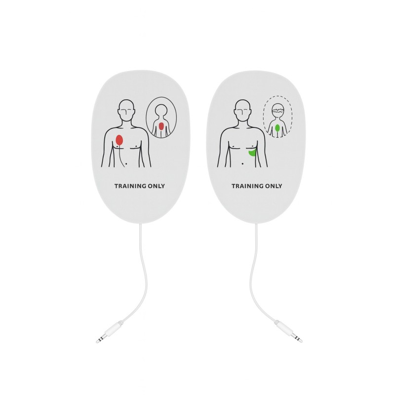 Electrodos para desfibrilador Trainer HeartSave Y/YA