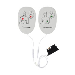 Set electrodos para desfibrilador Trainer HeartSave Y/YA