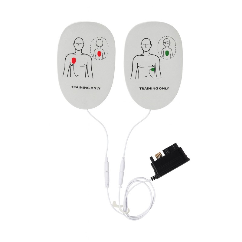 Set electrodos para desfibrilador Trainer HeartSave Y/YA