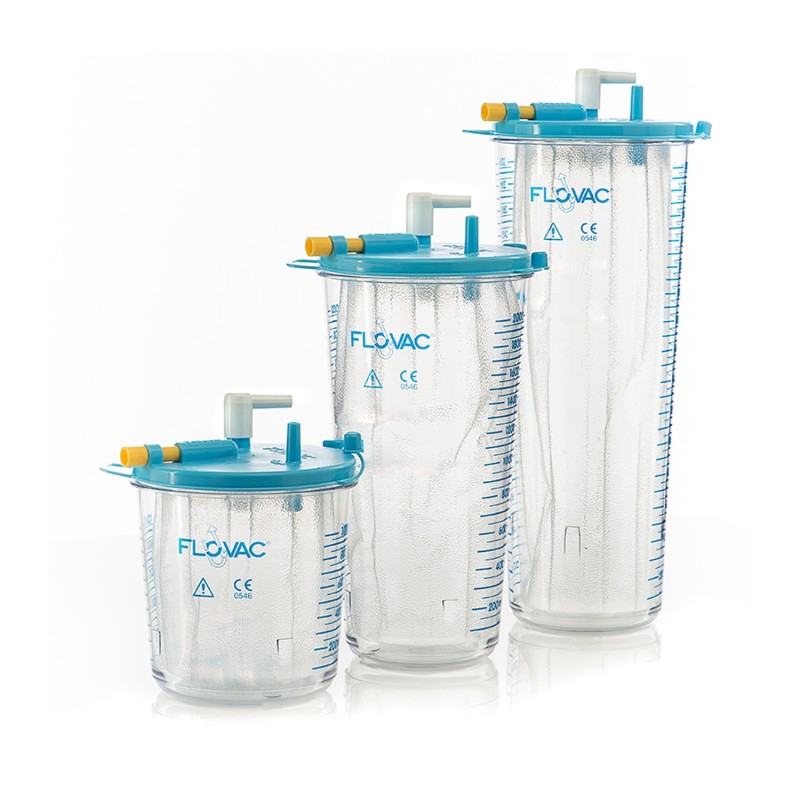Contenedor reutilizable FLOVAC para bolsas de 1-3 L