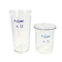 Contenedor rígido reutilizable FLOVAC para bolsas