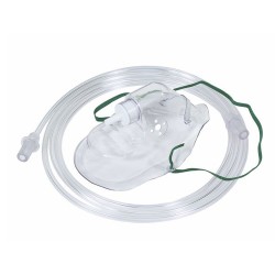 Mascarilla de oxigeno de concentración media para adulto