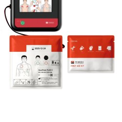 Electrodos para desfibrilador HeartSave myPAD con kit reanimación