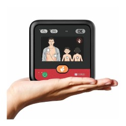 HeartSave myPAD desfibrilador Externo Semiautomático portátil sin pantalla