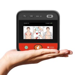 HeartSave myPAD desfibrilador Semiautomático (DESA) con pantalla primedic