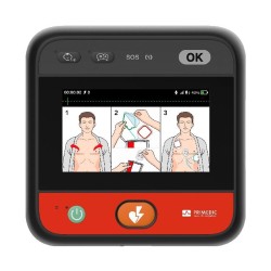 HeartSave myPAD desfibrilador Externo Semiautomático (DESA) con pantalla