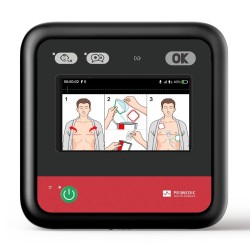 HeartSave myPAD desfibrilador Externo Automático (DEA) con pantalla LCD 4,3"