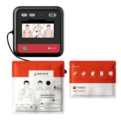 HeartSave myPAD desfibrilador Externo Automático (DEA) con pantalla LCD 4,3" primedic